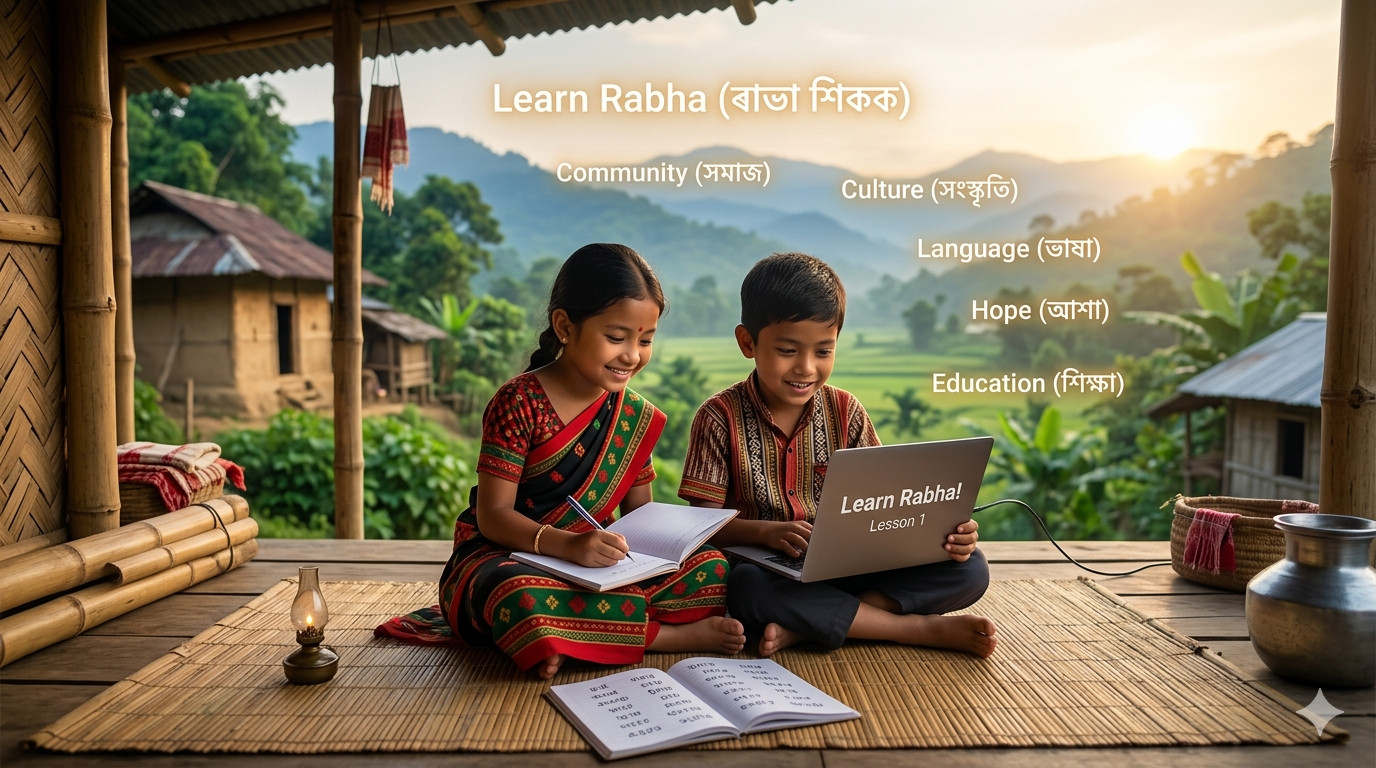Learn Rabha language online with traditional culture and modern education
